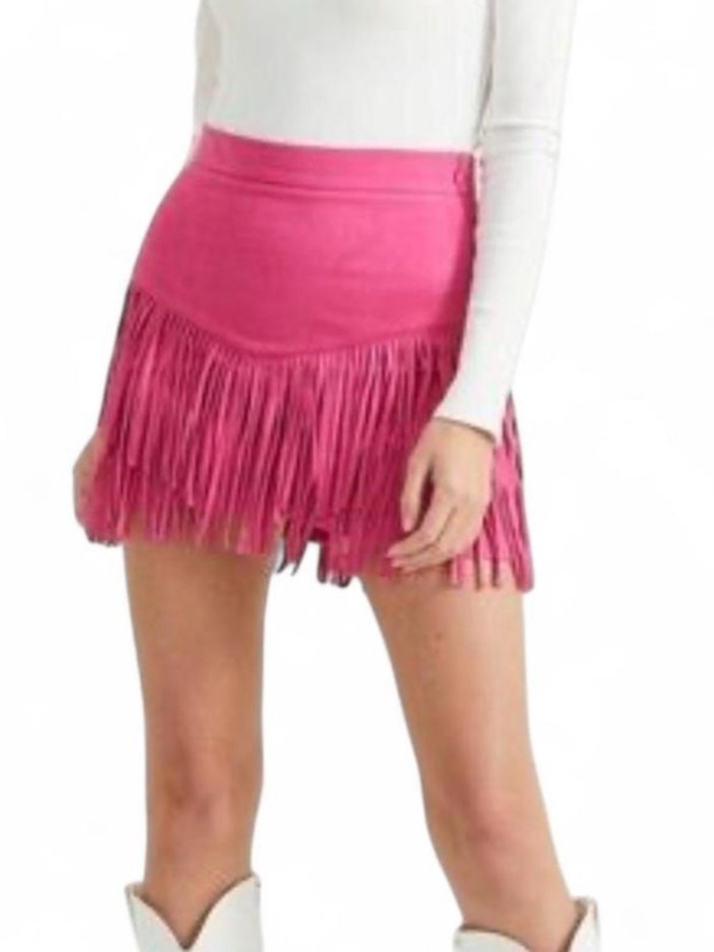 🤠 Altar’d State Farah Fringe Mini Skirt - NWT
Brand: Altar’d State